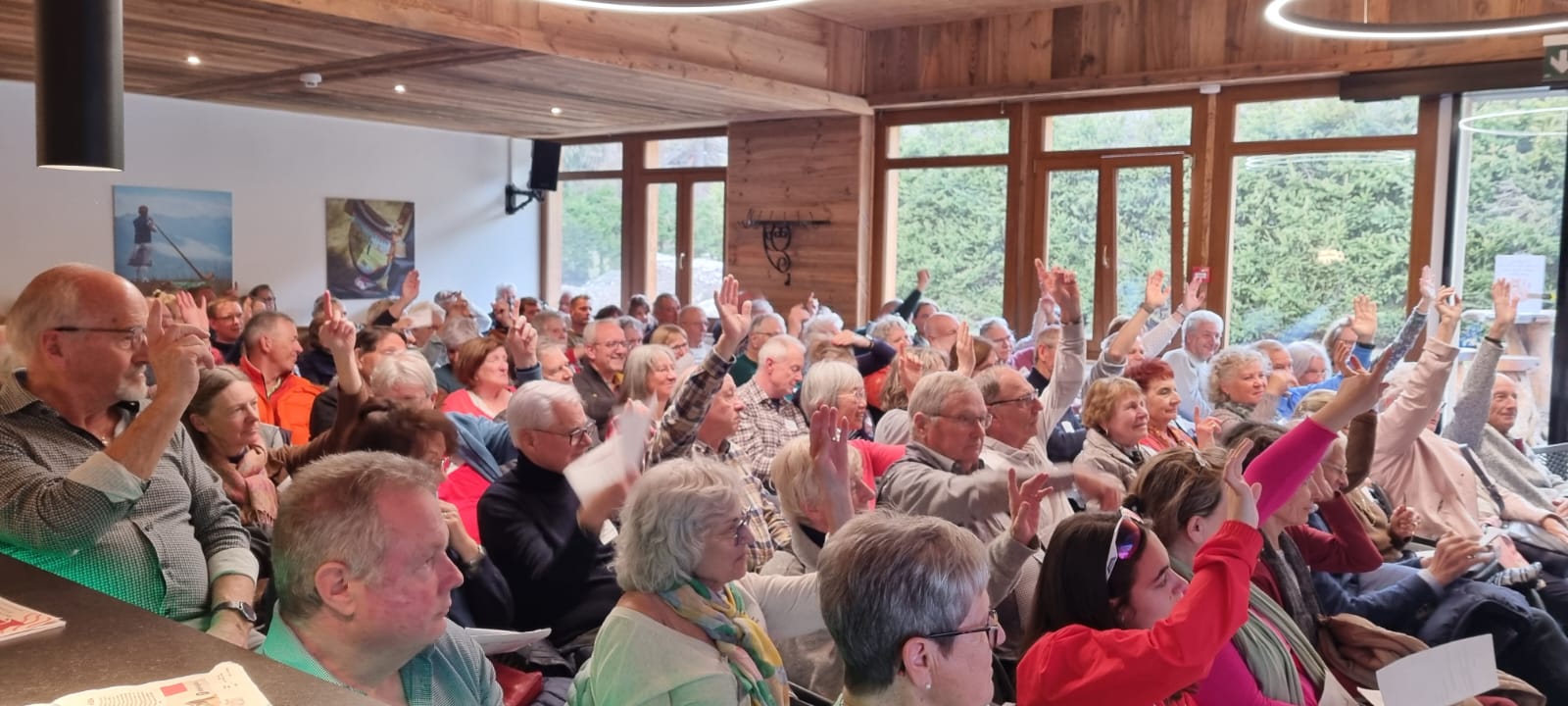 Unanimité pour tous les votes !